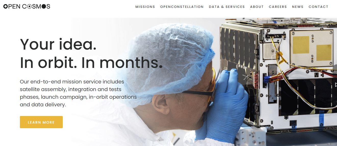 A UK satellite startup Open Cosmos secures $50M